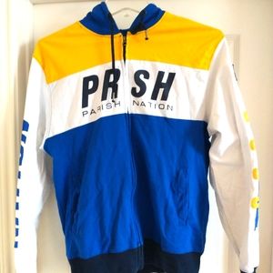 Parish Nation hoody nice look.